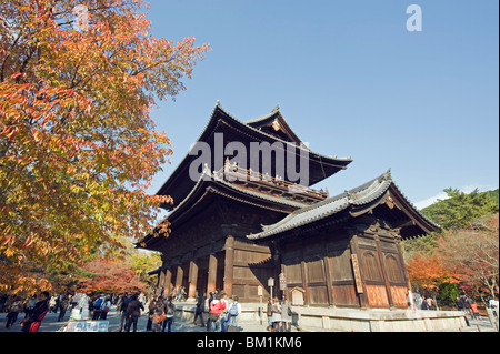 Cancello principale di Nanzen ji (Nanzenji Tempio), Kyoto, Giappone, Asia Foto Stock