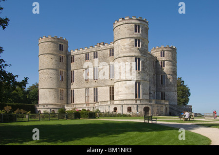 Lulworth Castle, Dorset, England, Regno Unito, Europa Foto Stock