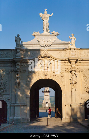 AIII gate, Citadel Alba Carolina, Alba Iulia, Romania, Europa Foto Stock