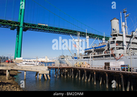 S.S. Vittoria corsia Memorial Museum di San Pedro, Los Angeles, California, Stati Uniti d'America Foto Stock