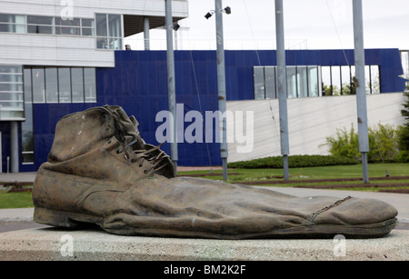 Scarpe Clown, Cirque du Soleil Montreal HQ Foto Stock