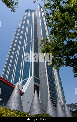 World Trade Center (WTC), Cosmo torre, la più alta torre in Giappone occidentale, sulle isole Sakishima, Osaka, Giappone Foto Stock