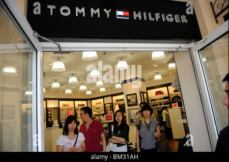 Tommy Hilfiger outlet store in Vaughan Mills Mall in Toronto, 2010