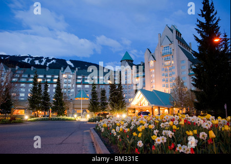 Fairmont Chateau Whistler hotel a Whistler, Canada Foto Stock