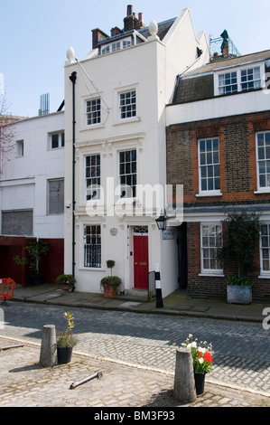 Casa a 49 Bankside, Southwark, Londra, Inghilterra Foto Stock