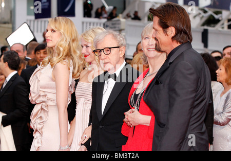 LUCY PUNCH Naomi Watts WOODY ALLEN GEMMA JONES Josh Brolin incontrerete un TALL DARK STRANGER PREMIERE Palais des Festivals Foto Stock