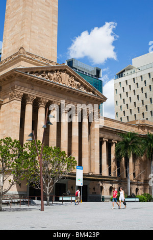 Brisbane City Hall su King George Square. Brisbane, Queensland, Australia Foto Stock