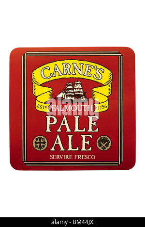 Carne (Devenish) Pale Ale Etichetta flacone - circa 1988 - 1990. Foto Stock