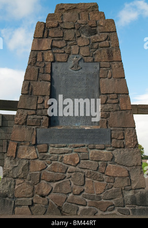 La Battaglia di Bannockburn Memorial Foto Stock