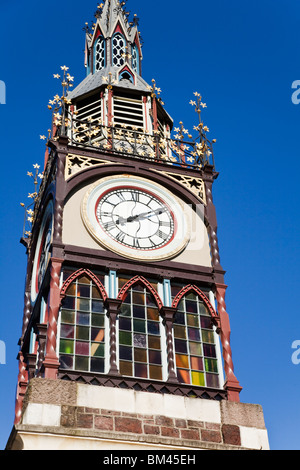 La regina Victoria Giubileo la Torre dell Orologio. Christchurch, Canterbury, Isola del Sud, Nuova Zelanda Foto Stock