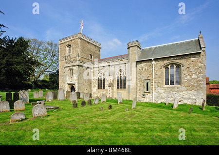 Santa Maria Vergine Chiesa Bletchingley Surrey UK Foto Stock