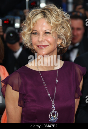 MEG RYAN BIUTIFUL PREMIERE CANNES FILM FESTIVAL 2010 PALAIS DES FESTIVAL CANNES Francia 17 Maggio 2010 Foto Stock