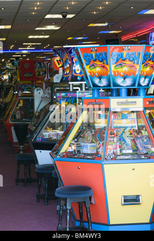 Mare tradizionali giochi arcade Foto Stock