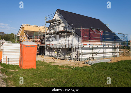 Singola famiglia Home in costruzione Foto Stock