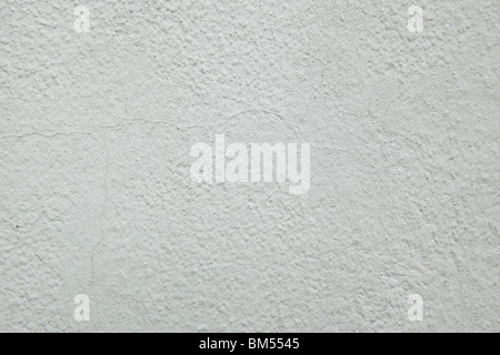 Verniciato grigio chiaro sfondo a parete con visibile texture di vernice Foto Stock