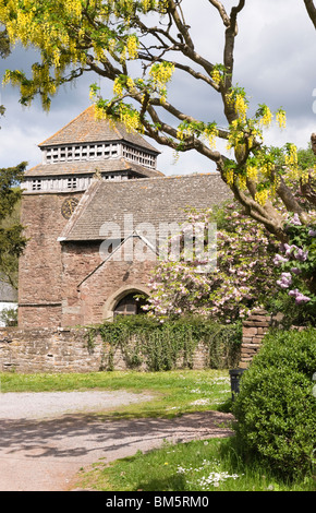 Skenfrith un Dr che cattura la posizione Monmouthshire Galles. Come Feaured Leadworth superiore nel sogno eterno " amys scelta' episodio. Foto Stock