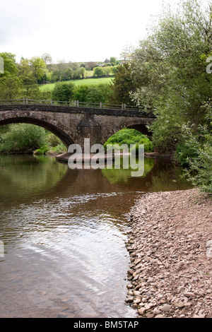 Skenfrith un Dr che cattura la posizione Monmouthshire Galles. Come Feaured Leadworth superiore nel sogno eterno " amys scelta' episodio. Foto Stock