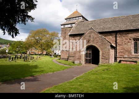 Skenfrith un Dr che cattura la posizione Monmouthshire Galles. Come Feaured Leadworth superiore nel sogno eterno " amys scelta' episodio. Foto Stock