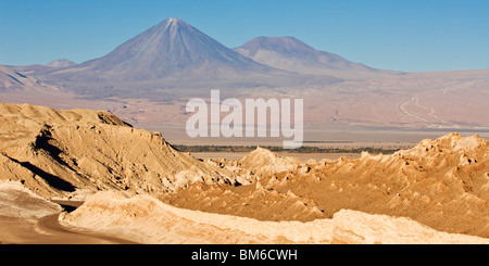 Valle de la Luna, Moon Valley, il Deserto di Atacama, Cile Foto Stock