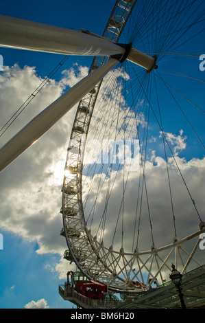 La EDF Energy London Eye Foto Stock
