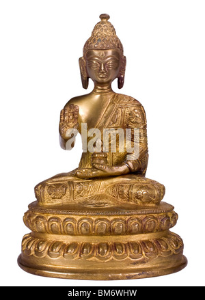 Close-up di una statuetta di Buddha Foto Stock