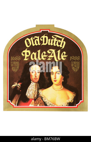 Cornish (Devenish) Old Dutch Pale Ale Etichetta flacone - circa 1989 - 1991. Foto Stock