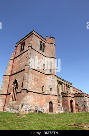 Chiesa parrocchiale di San Pietro nel villaggio di arley superiore WORCESTERSHIRE REGNO UNITO Foto Stock