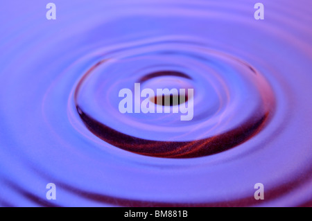 Waterdrops Foto Stock