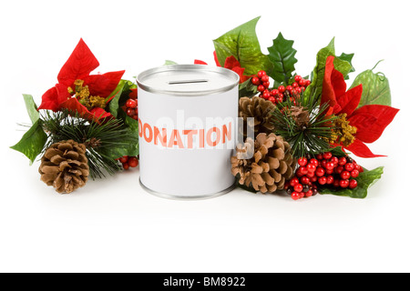 Donazione di natale, concetto di carità Foto Stock