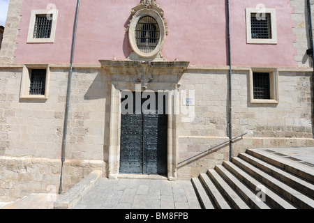 Convento de las Petras, Plaza Mayor, Cuenca, Castilla la Mancha, in Spagna Foto Stock