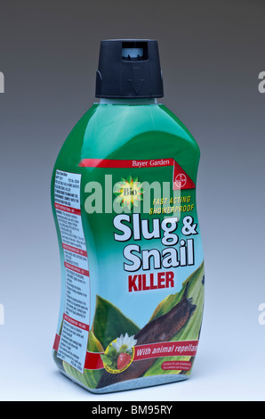 Bio slug e impermeabile lumaca agglomerati in forma di pellets Foto Stock