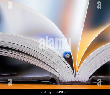 Libro Aperto Che Emette Luce Scintillante Fotografia Stock - Immagine di  libro, università: 33416828