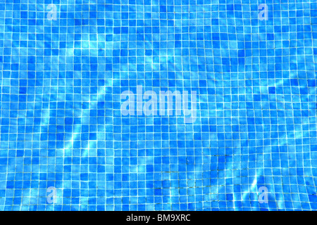 Vista aerea di una piscina Foto Stock