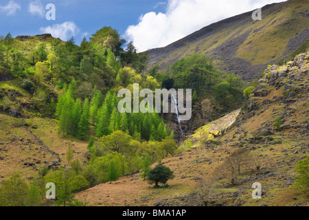 Forza Taylorgill in Borrowdale, Lake District, Cumbria Foto Stock