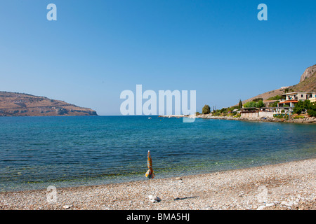 Ithylo bay presso la penisola di Mani in Grecia Foto Stock