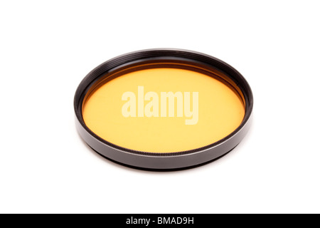 Filtro foto isolato su bianco Foto Stock