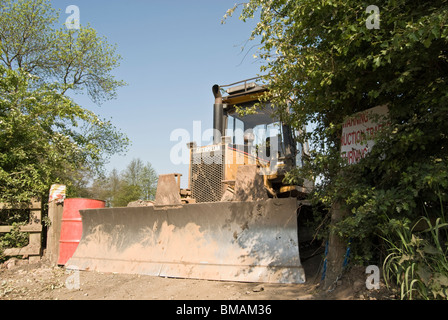 Caterpillar d3c unità hystat bulldozer Foto Stock