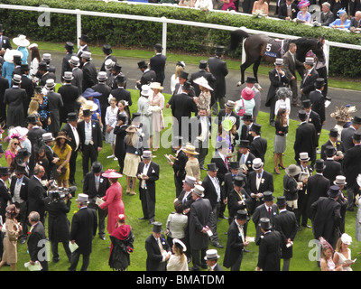 Royal Ascot cerimonia pagent,parte della stagione nel Regno Unito Foto Stock