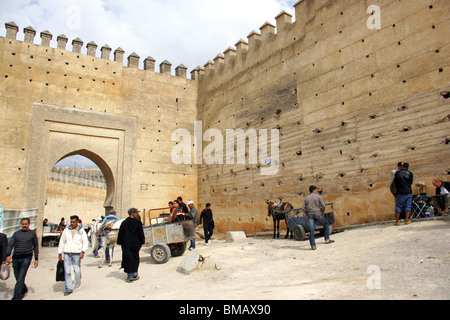 La Fes, Fez, in Marocco Foto Stock