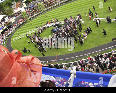 Royal Ascot cerimonia pagent,parte della stagione nel Regno Unito Foto Stock