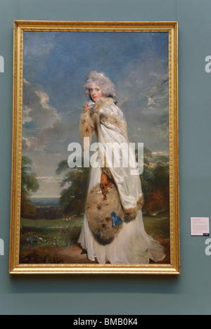 Elizabeth Farren, più tardi la contessa di Derby, 1790, da Sir Thomas Lawrence, Metropolitan Museum of Art di New York City Foto Stock