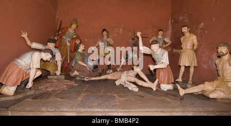 Santuario de Bom Jesus de Matosinhos, Santuario, Congonhas, Minas Gerais, Brasile Foto Stock