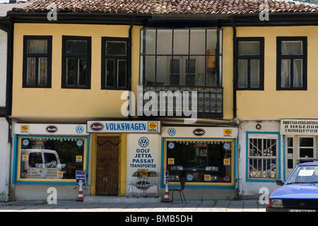 Architettura d'epoca, Shoumen, antico patrimonio architettonico, Balcani, Bulgaria, Europa dell'Est Foto Stock