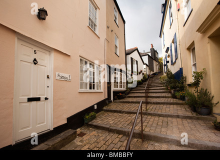 Regno Unito, Inghilterra, Devon, Dartmouth, Brown's Hill passi, una volta la principale packhorse rotta commerciale in città Foto Stock