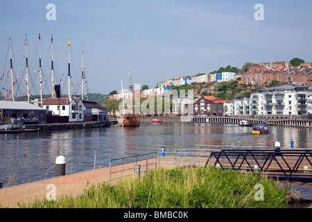 Floating Harbour, Hotwells, Bristol Foto Stock