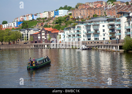 Floating Harbour, Hotwells, Bristol Foto Stock