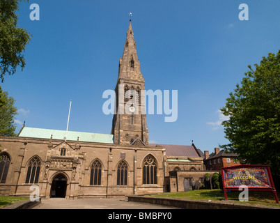 Cattedrale di Leicester, LEICESTERSHIRE REGNO UNITO Inghilterra Foto Stock
