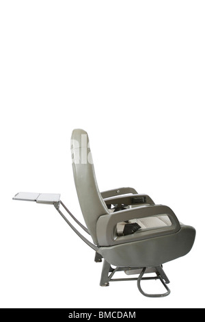Concorde vista laterale del piano sedile con tabella fuori Foto Stock