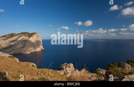 Formentor penisola a nord est di Maiorca vicino a Cap de Formentor Mallorca Spagna Europa UE Foto Stock