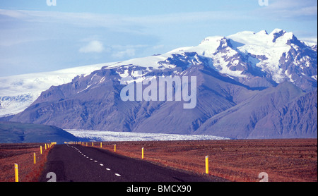 Islanda autostrada uno estate Foto Stock